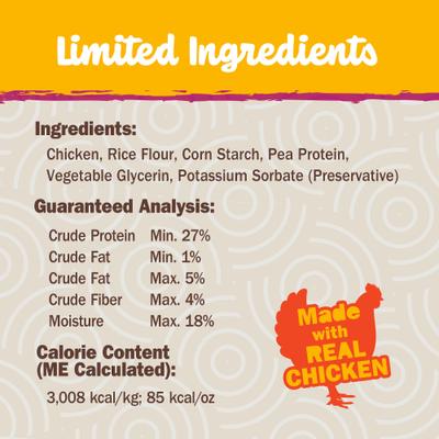 Show full view: Cadet Chewalicious Chewy 'N Savory Rolls Chicken Flavor Dog Chews, 2 count slide 6 of 10