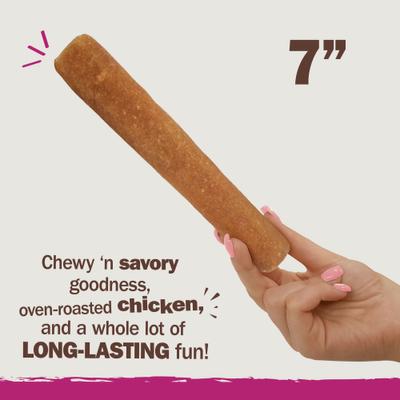 Show full view: Cadet Chewalicious Chewy 'N Savory Rolls Chicken Flavor Dog Chews, 2 count slide 4 of 10