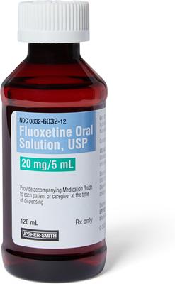 Show full view: Fluoxetine (Generic) Oral Solution, 20 mg/5mL, 4-oz bottle slide 5 of 10