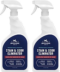 Rocco & Roxie Supply Co. Professional Strength Pet Stain & Odor Eliminator, 24-fl oz spray, bundle of 2