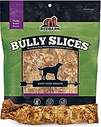 Redbarn Bully Slices Peanut Butter Flavor Beef Dog Treats, 9-oz bag