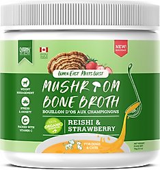 Charmy Reishi & Strawberry Organic Powder-Supplement Dog & Cat Food Topper, 140g bottle