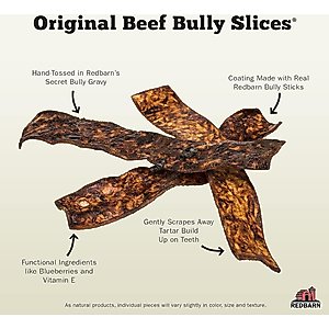 Redbarn Bully Slices Dog Treats, 9-oz bag