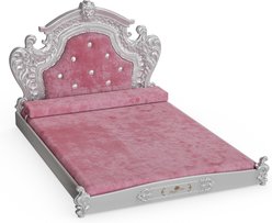 Wisfor Furniture-Style Sofa Dog Bed with Removable Cover, Pink, X-Large slide 2 of 7