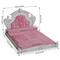 Show in main carousel: BingoPaw European-Style Luxury Washable Dutch Velvet Dog Bed, Pink, Large slide 7 of 10