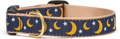 Up Country Stella & Luna Nylon Dog Collar, Navy, Medium: 18-in neck, 1-in wide