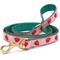 Show in main carousel: Up Country Strawberry Fields Nylon Dog Leash, Pink, 5-ft long, 5/8-in wide slide 1 of 1