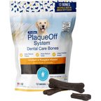 ProDen PlaqueOff System Chicken & Pumpkin Flavored Dental Bone Dog Treats, 13 count