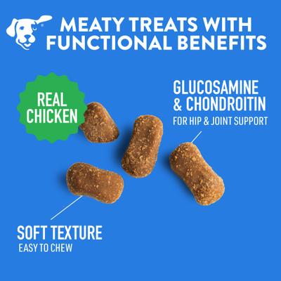 Show full view: Dogswell Hip & Joint Chicken Soft & Chewy Dog Treats, 14-oz bag slide 5 of 11