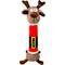 Show in main carousel: KONG Holiday Shakers Luvs Argyle Reindeer Squeaky Plush Dog Toy, Medium slide 1 of 2