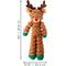 Show in main carousel: KONG Christmas Holiday Shakers Crumples Reindeer Squeaky Plush Dog Toy, Brown, X-Large slide 2 of 4