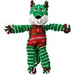 Show in main carousel: KONG Holiday Floppy Knots Fox Plush Dog Toy, Green, Small/Medium slide 1 of 4