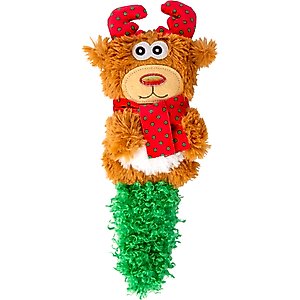 KONG Holiday Kickeroo Character Plush Cat Toy with Catnip, Color Varies