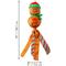 Show in main carousel: KONG Christmas Holiday Wubba Gingerbread Man Squeaky Plush Dog Toy, Brown, Large slide 2 of 3