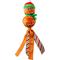 Show in main carousel: KONG Christmas Holiday Wubba Gingerbread Man Squeaky Plush Dog Toy, Brown, Large slide 1 of 3