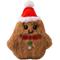 Show in main carousel: KONG Holiday Snuzzles Mini Santa Gingerbread Squeaky Plush Dog Toy, X-Small slide 1 of 4