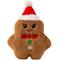 Show in main carousel: KONG Christmas Holiday Snuzzles Gingerbread Squeaky Plush Dog Toy, Brown, Medium slide 1 of 4