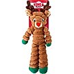Show in main carousel: KONG Holiday Shakers Crumples Reindeer Squeaky Plush Dog Toy, Brown, X-Large slide 3 of 3