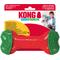 Show in main carousel: KONG Holiday CoreStrength Bone Squeaky Dog Chew Toy, Red/Green, Medium/Large slide 4 of 4