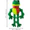 Show in main carousel: KONG Christmas Holiday Knots Frog Squeaky Plush Dog Toy, Green, Large/X-Large slide 2 of 3
