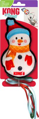 Show full view: KONG Christmas Holiday Teaser Snowman Cat Toy slide 3 of 3