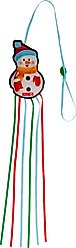 KONG Holiday Teaser Snowman Cat Toy