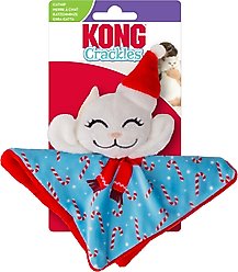 KONG Holiday Crackles Santa Kitty Plush Cat Toy with Catnip slide 2 of 3