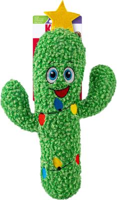 Show full view: KONG Holiday Kickeroo Cactus Plush Cat Toy with Catnip, 15.5-in slide 3 of 3
