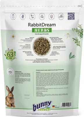 Show full view: Bunny Nature RabbitDream Herbs Rabbit Food, 3.3-lb bag slide 2 of 7