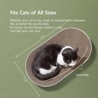 Show full view: Pets So Good All Day Cat Scratcher Toy, White slide 6 of 8