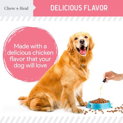 Show full view: Chew + Heal Urinary + Kidney Tincture Supplement for Dogs, 2-fl oz bottle slide 5 of 10