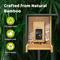 Show in main carousel: Birdfy Bamboo Smart Bird Feeder with Camera Solar Powered, Black, 1.9L slide 5 of 8