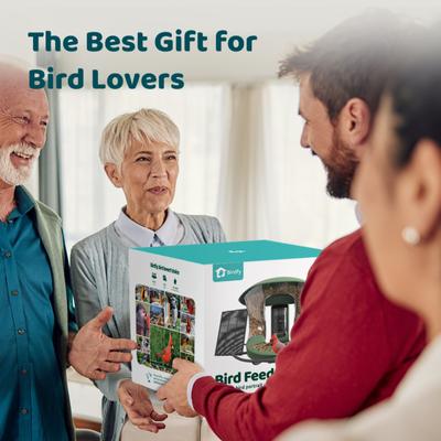 Show full view: Birdfy Feeder 2 Pro Smart Bird Feeder with Camera AI Recognition, Green slide 6 of 8