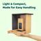 Show in main carousel: Birdfy Bamboo Smart Bird Feeder with Camera Solar Powered, Black, 1.9L slide 6 of 8