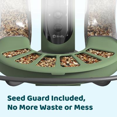Show full view: Birdfy Smart Bird Feeder 2 with Camera Duo AI Lifetime Free, Green slide 8 of 8