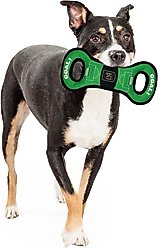 Pets First Los Angeles FC Soccer Field Squeaky Dog Tug Toy slide 2 of 4
