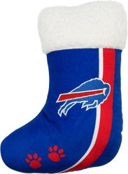 Pets First Buffalo Bills Stocking Squeaky Plush Dog Toy