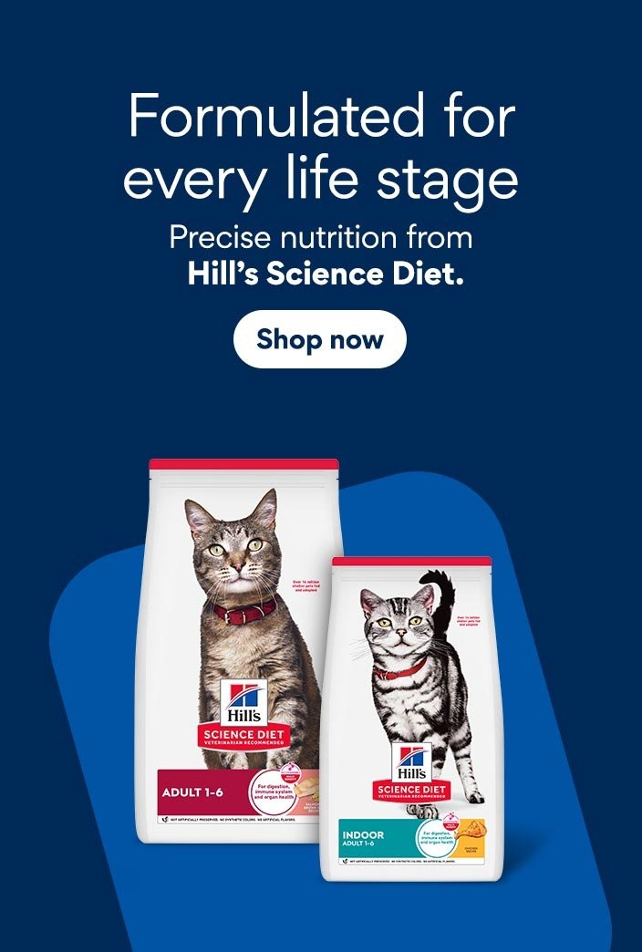 Formulated for every life stage. Precise nutrition from Hill's science diet