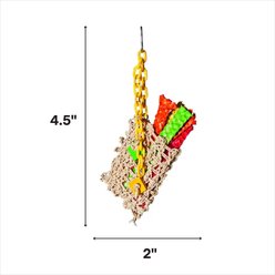Caitec Featherland Paradise Crunchy Pouch of Straws Bird Toy slide 2 of 2