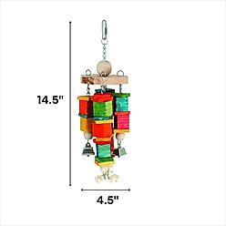 Caitec Featherland Paradise Wind Chime Bird Toy slide 2 of 2