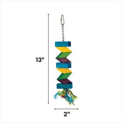Caitec Featherland Paradise Spinning Diamonds Bird Toy, Medium slide 2 of 2