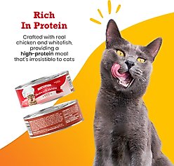 Beefeaters Chicken Whitefish Pate Wet Cat Food, 5.5-oz can, case of 24 slide 2 of 7