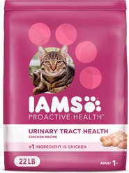 Iams ProActive Health Urinary Tract Health with Chicken Adult Dry Cat Food, 22-lb bag