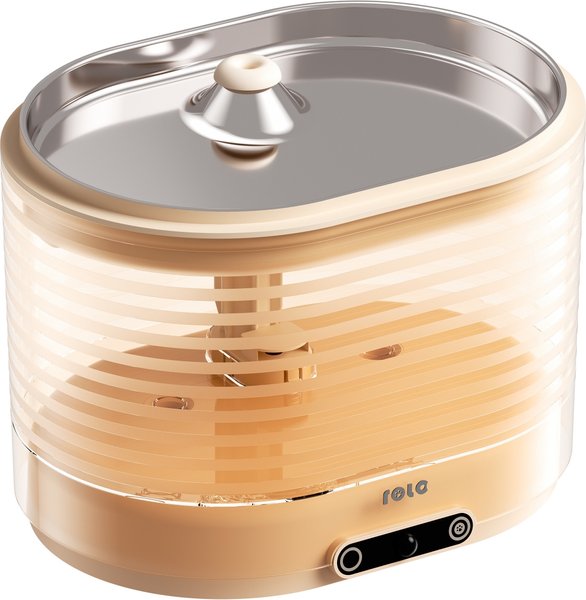 Show full view: ENABOT ROLA Cordless Smart Pet Water Fountain, Transparent Yellow slide 3 of 10