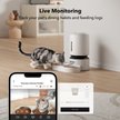 Show in main carousel: Petlibro Granary Smart Camera Wi-Fi Automatic Dual Bowl Dog & Cat Feeder with Dual Bowls, 5-l slide 5 of 9