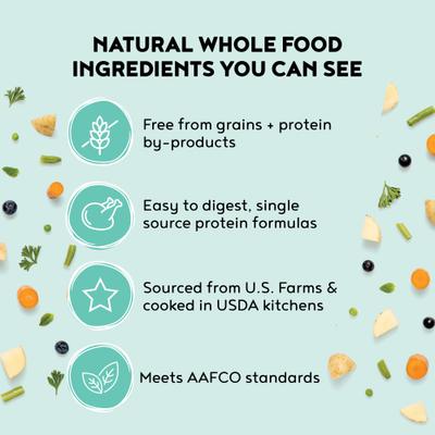 Show full view: Happy Howl Lamb Delight 100% Human-Grade Wet Dog Food, 14.6-oz box, pack of 3 slide 6 of 9