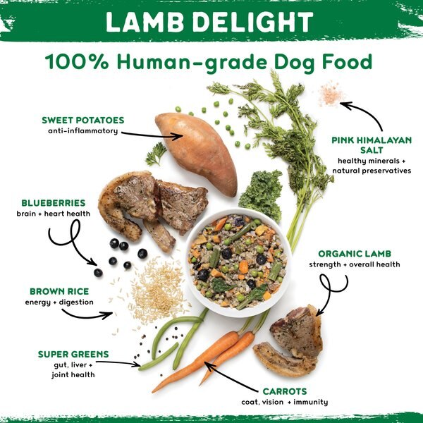 Happy Howl Lamb Delight 100% Human-Grade Wet Dog Food