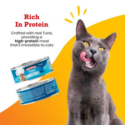 Show full view: Beefeaters Tuna Pate Wet Cat Food, 5.5-oz can, case of 24 slide 4 of 8