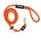 Show in main carousel: Mad Dog Products Dual Purpose Slip/Clip Dog Leash, Orange, 6-ft long, 3/8-in wide slide 1 of 7