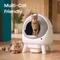 Show in main carousel: els pet Orbitie Automatic Self-Cleaning Cat Litter Box, White slide 5 of 9